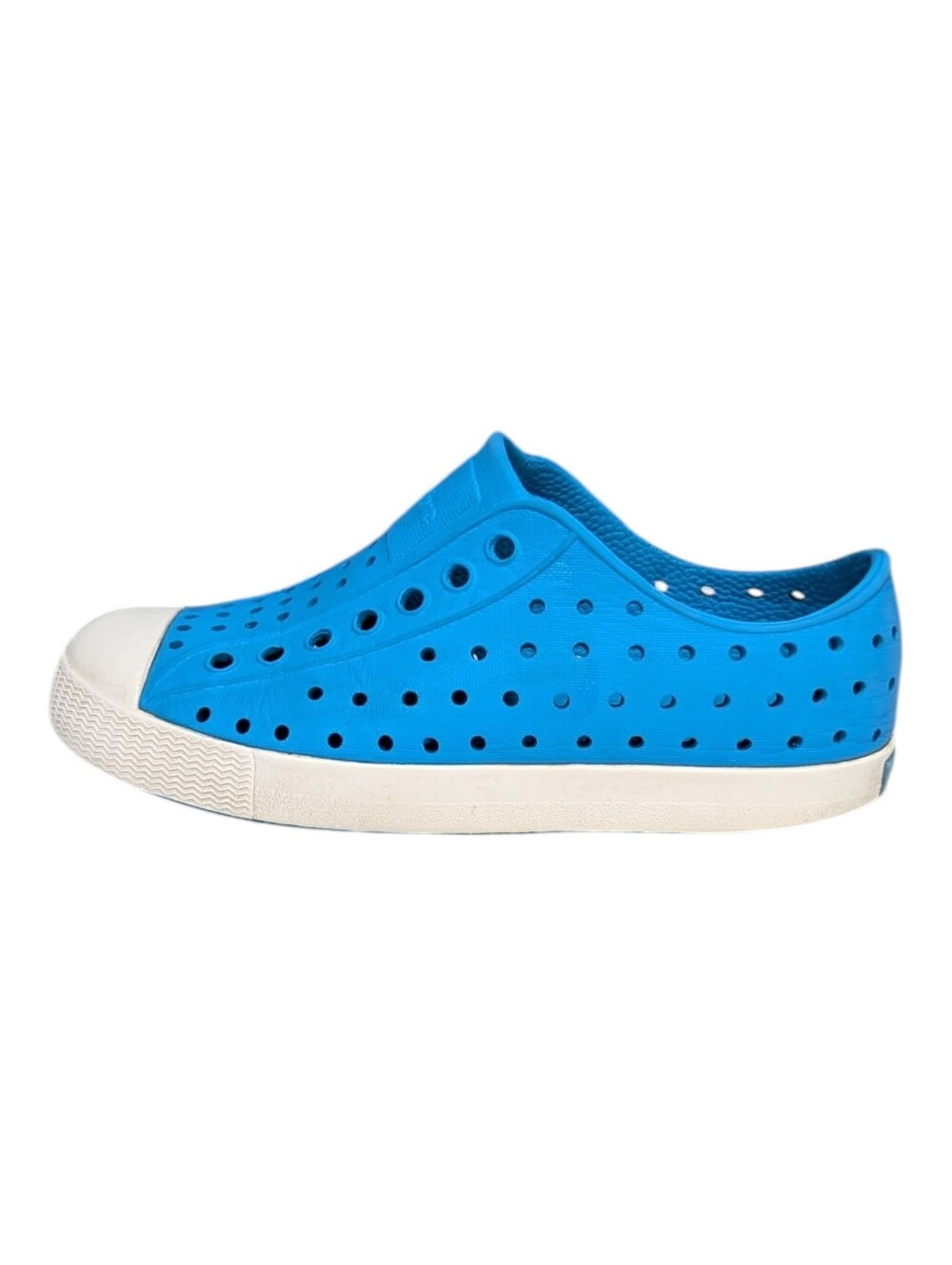 Native Little Boy Girl Light Blue Rubber Slip On Sneaker Spring Summer Kids 12